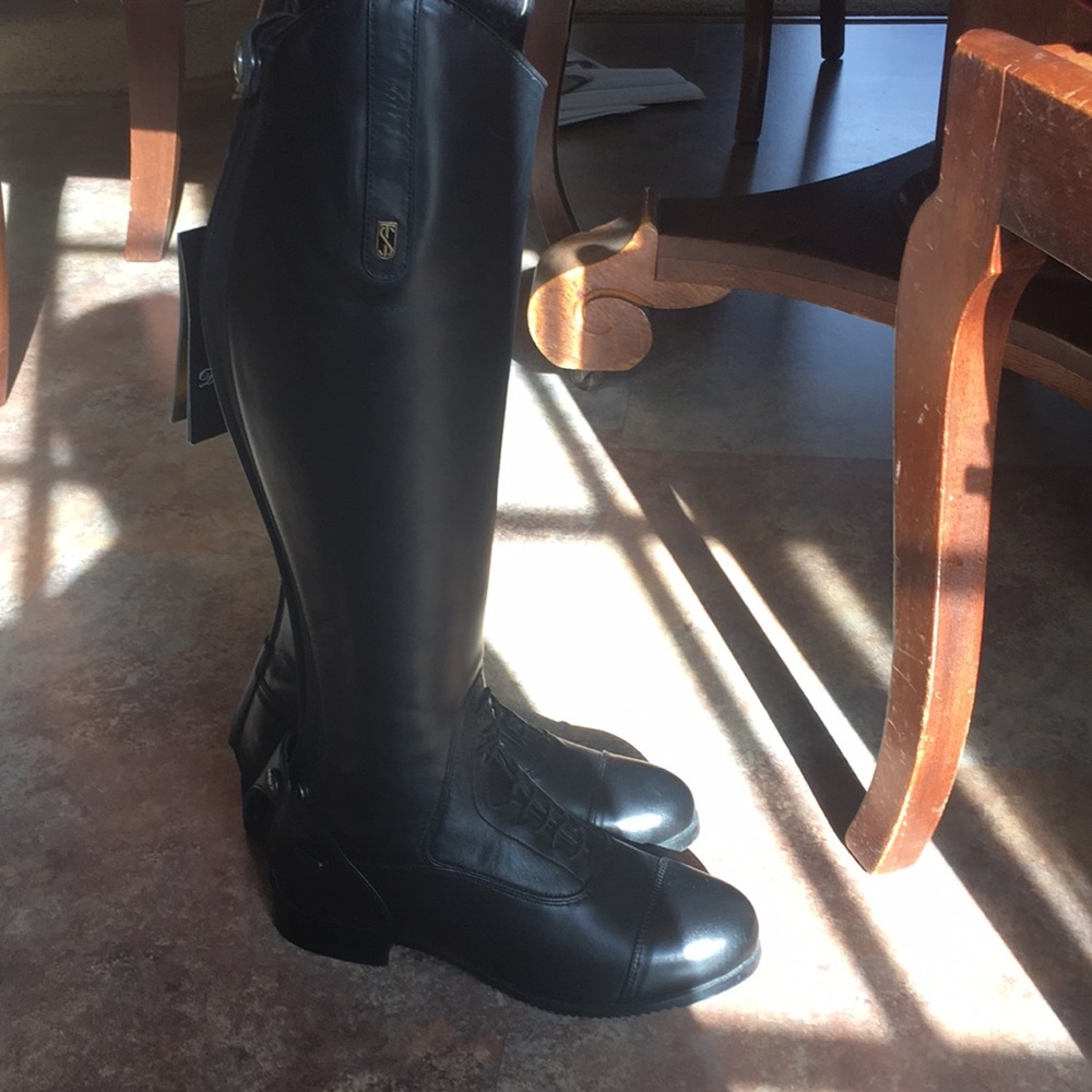 New Donatello English tall boots